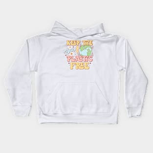 Keep the Sea Plastic Free Kids Hoodie